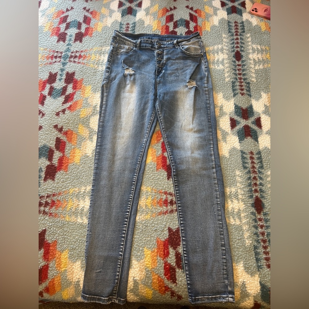 SHEIN Women Stretch Jeans Size XL